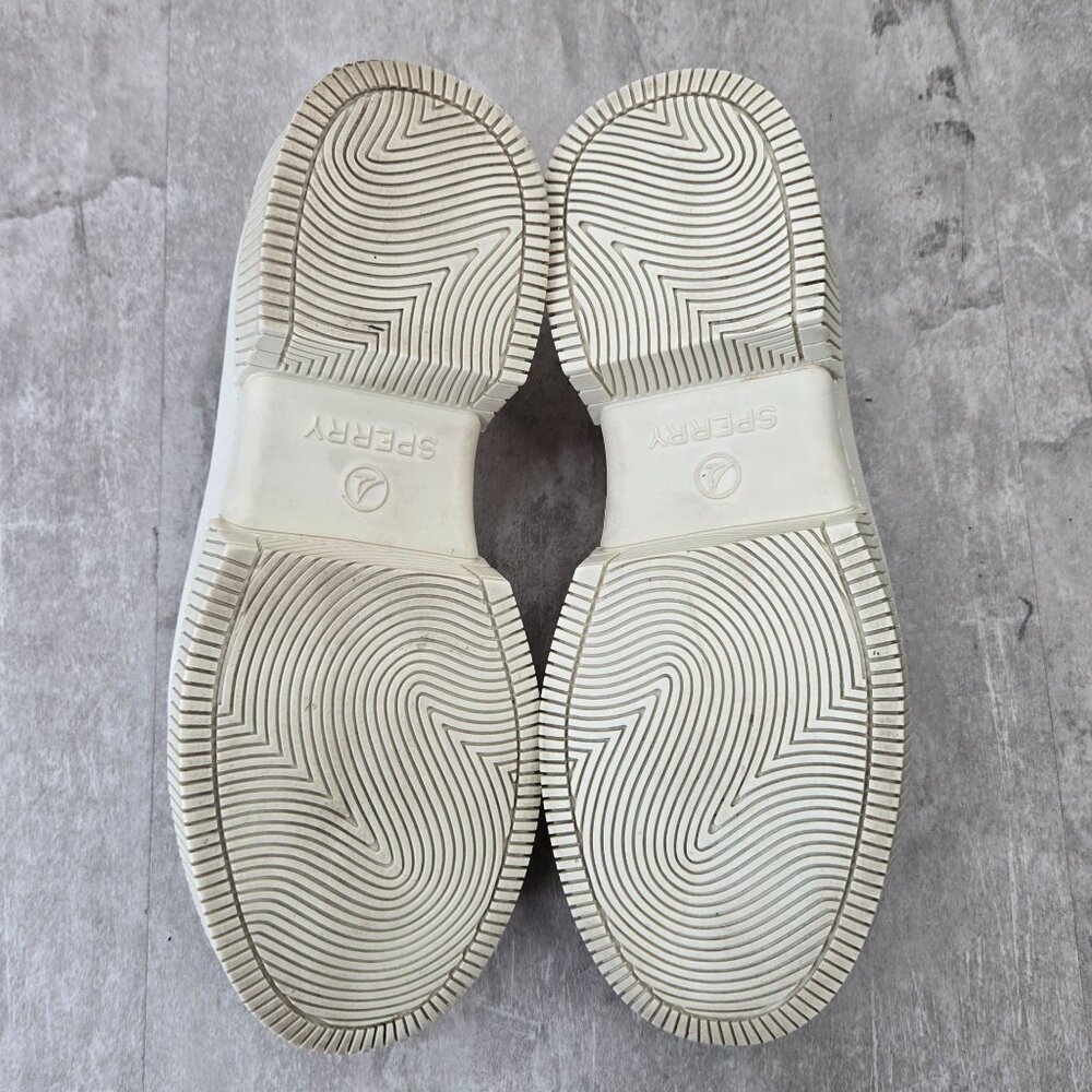 Sperry Women's Tan Platform Penny Loafers - Picture 7 of 11